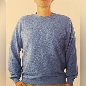 NWT Mens Berkley Jensen Classic Crewneck 4 Way Stretch